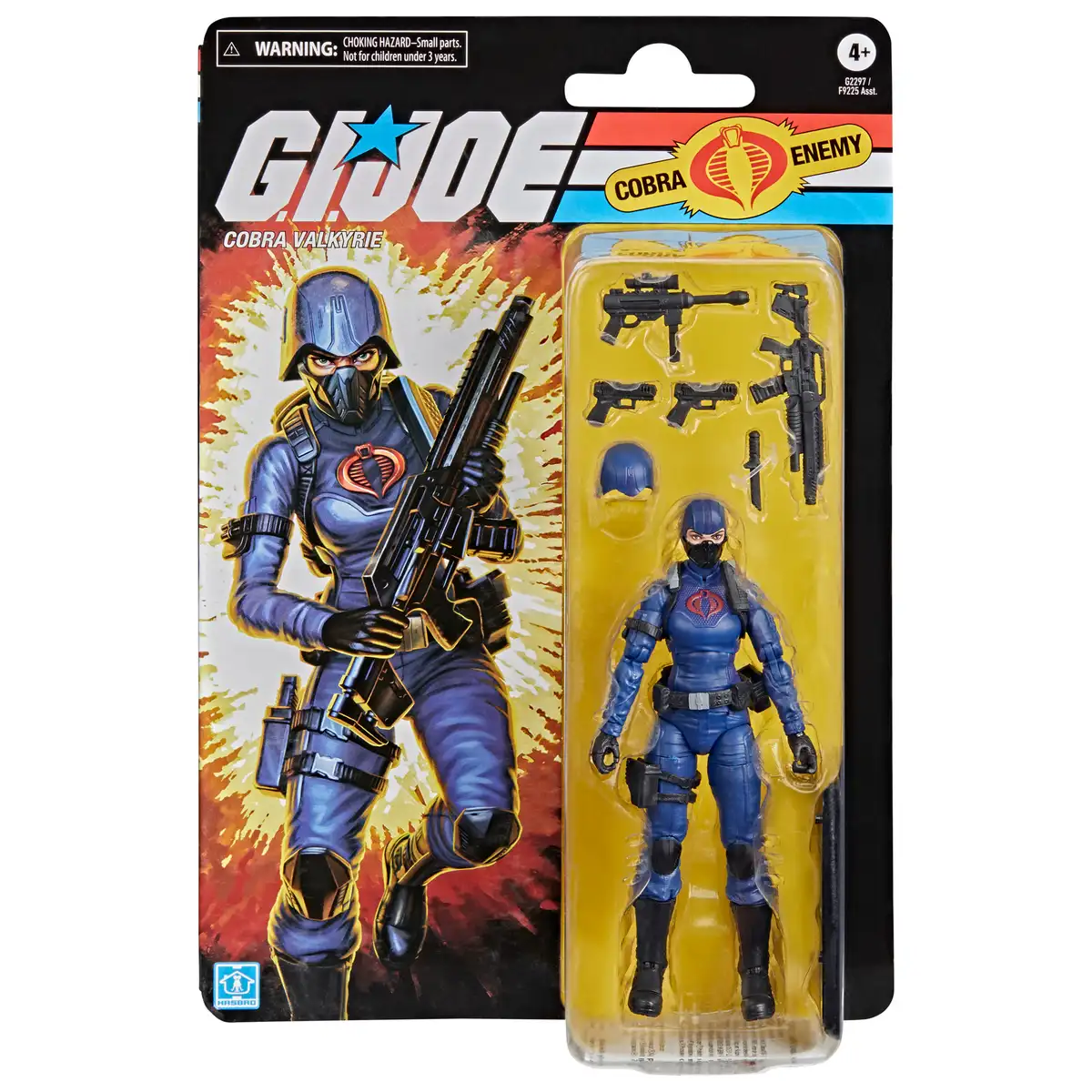 G.I. JOE CLASSIFIED SERIES RETRO CARDBACK COBRA VALKYRIE (11)
