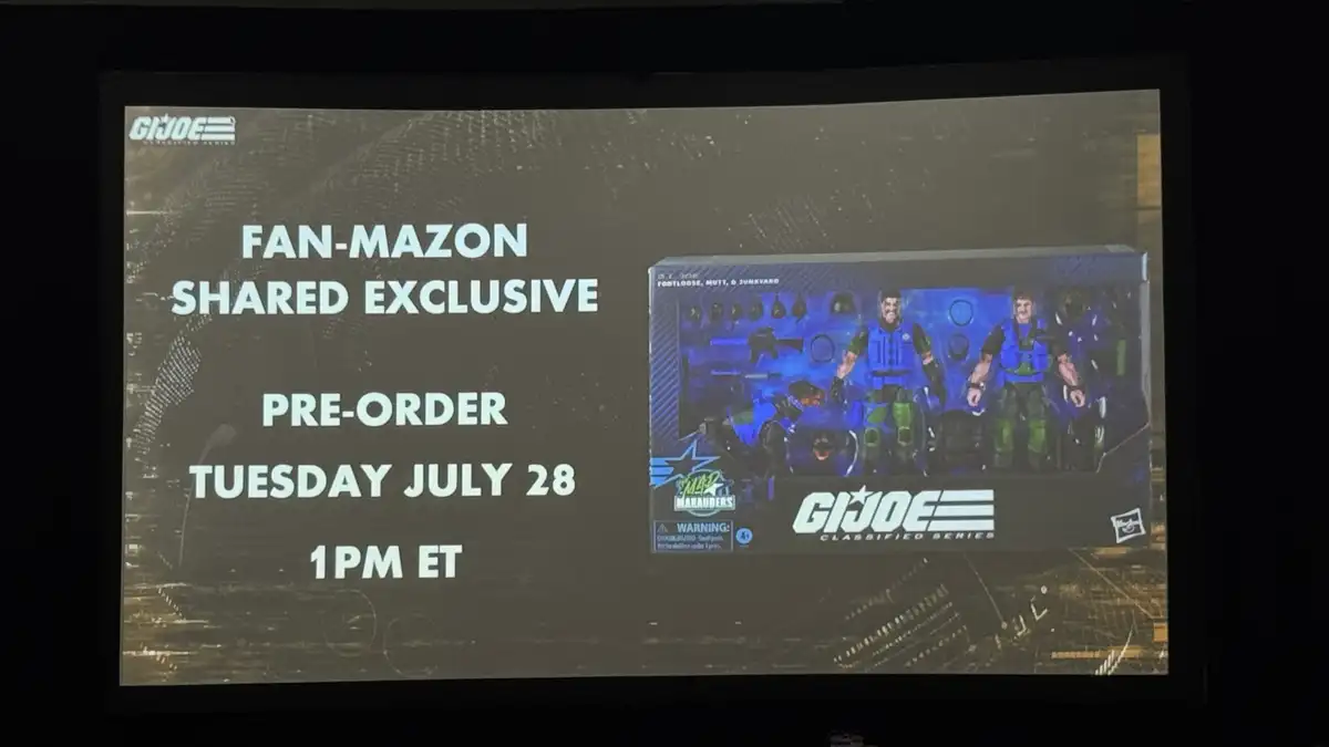 GI Joe Classified Series SDCC 2026 Panel Reveals and Information 17