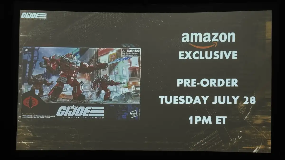 GI Joe Classified Series SDCC 2026 Panel Reveals and Information 18