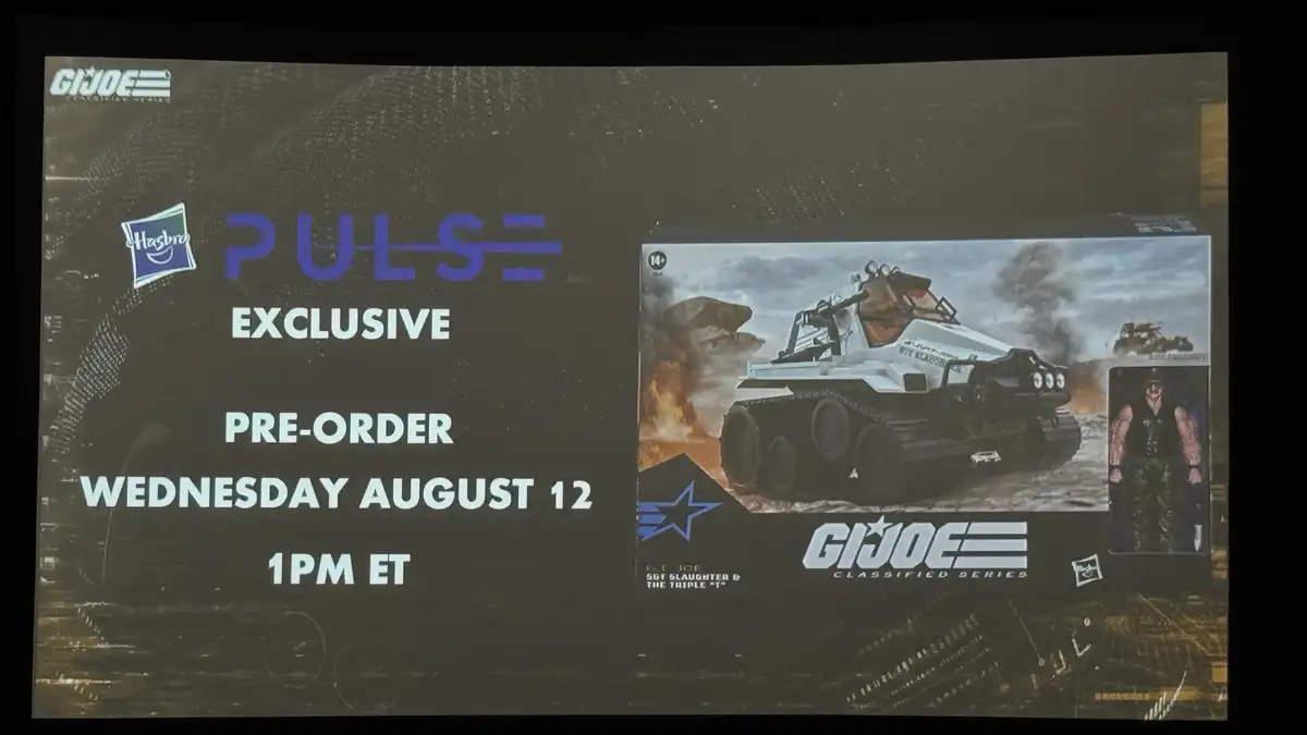 GI Joe Classified Series SDCC 2026 Panel Reveals and Information 20