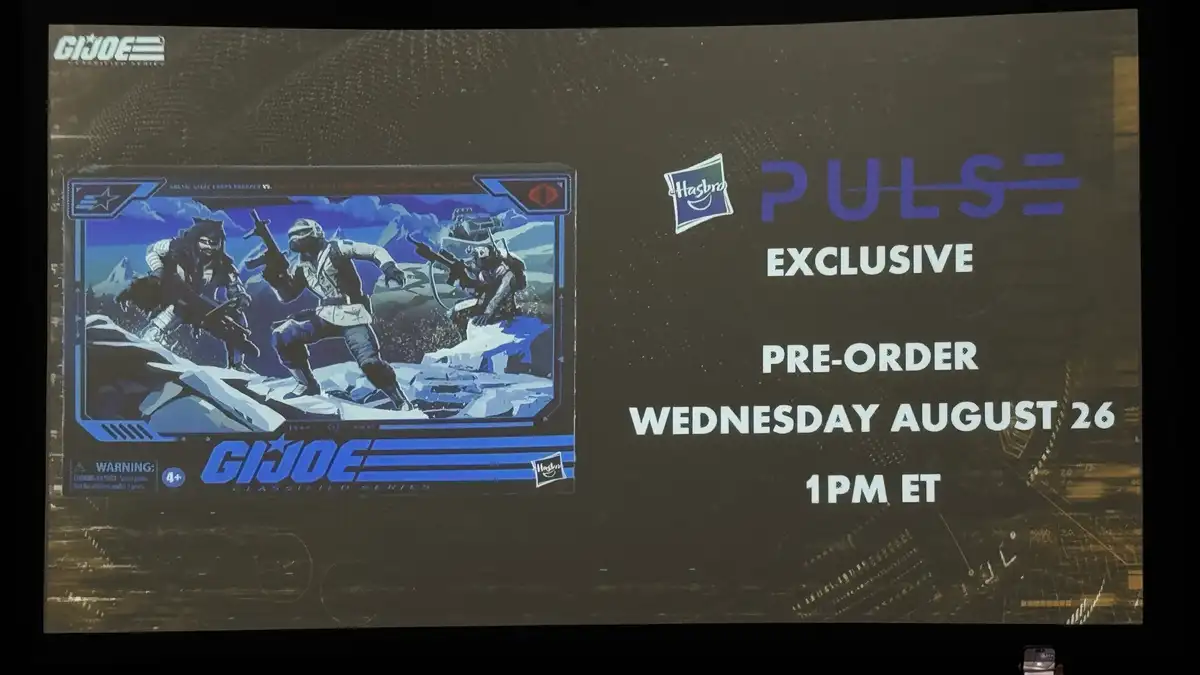 GI Joe Classified Series SDCC 2026 Panel Reveals and Information 24