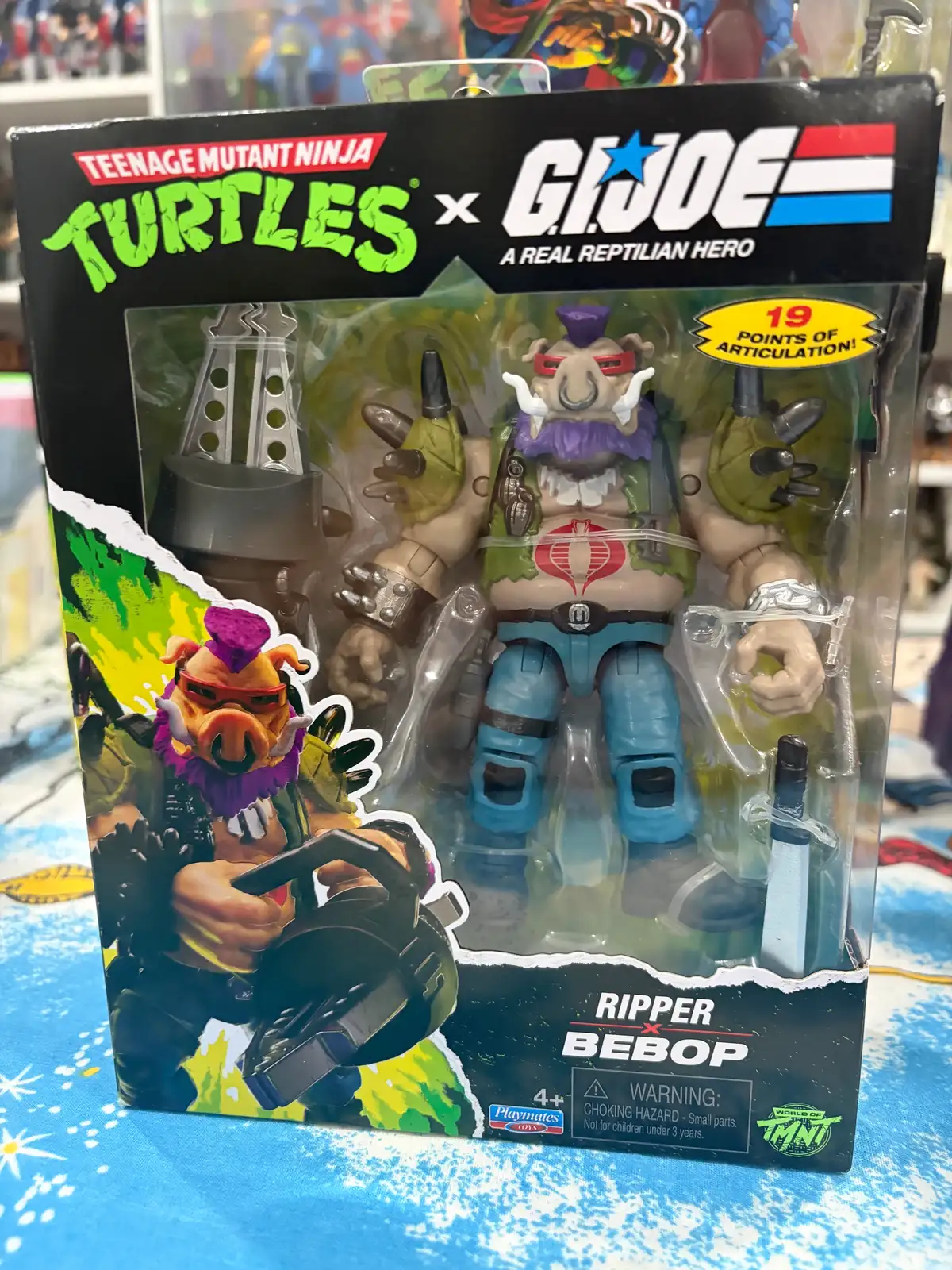 GI Joe Teenage Mutant Ninja Turtles Ripper Bebop IH 1