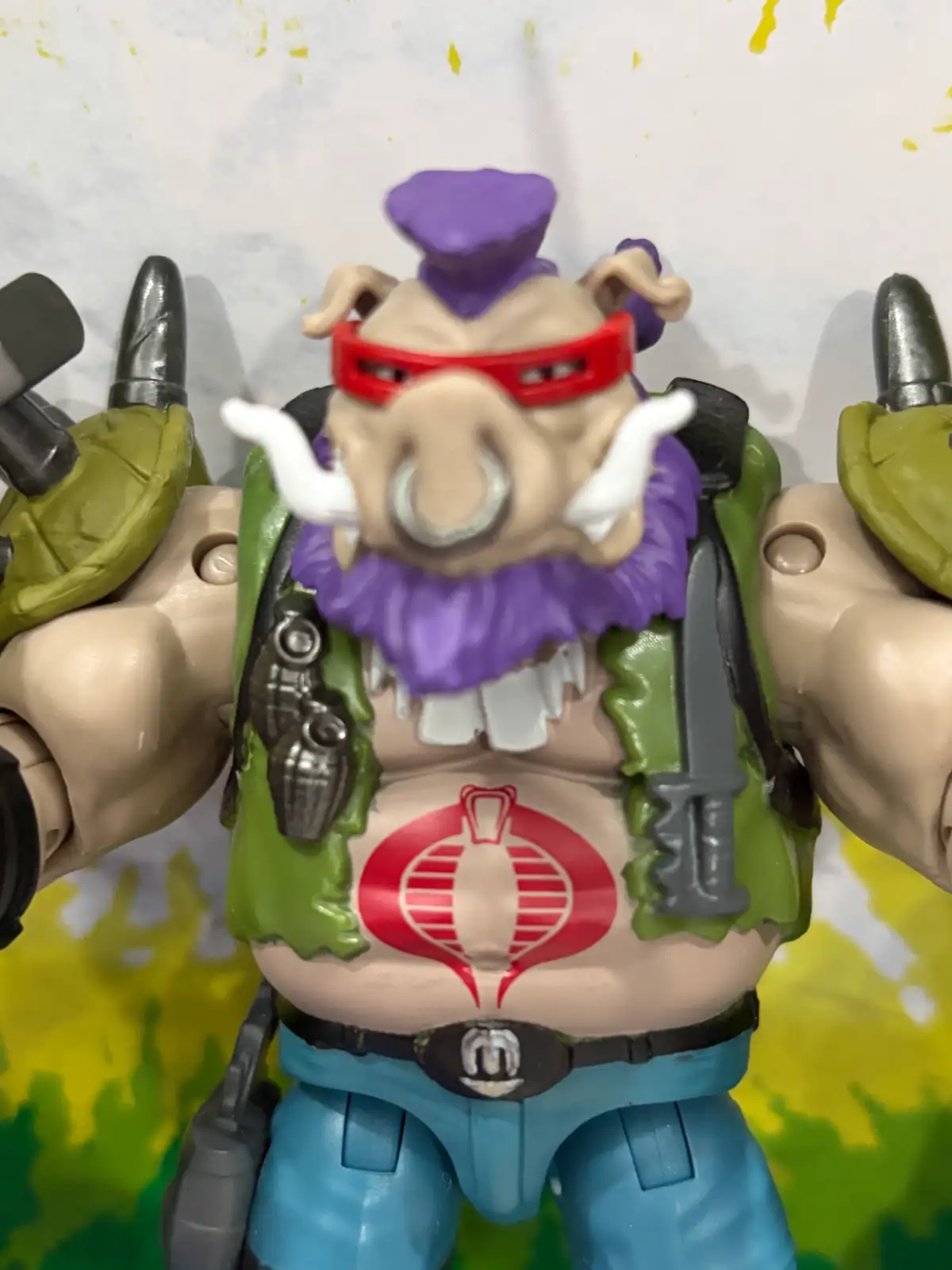 GI Joe Teenage Mutant Ninja Turtles Ripper Bebop IH 12