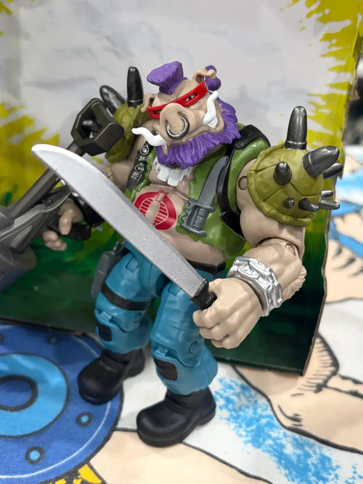 GI Joe Teenage Mutant Ninja Turtles Ripper Bebop IH 8