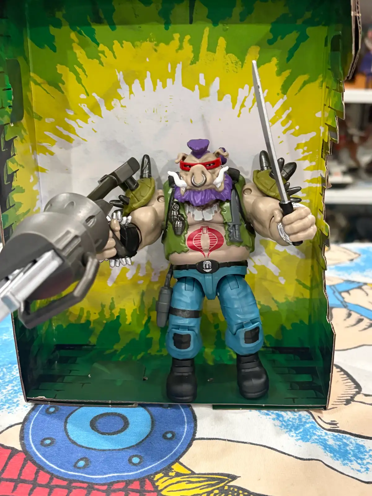 GI Joe Teenage Mutant Ninja Turtles Ripper Bebop IH 9