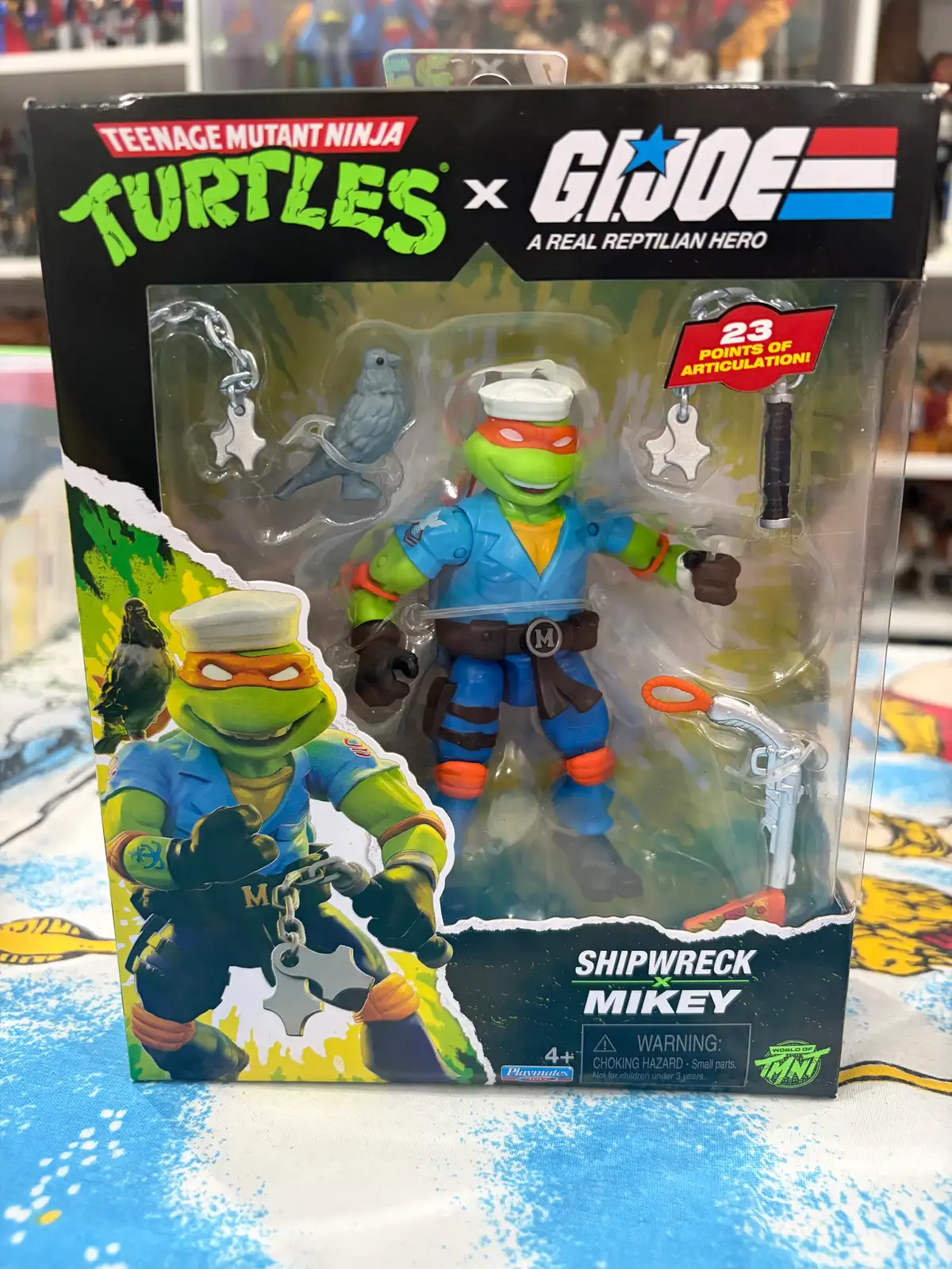 GI Joe Teenage Mutant Ninja Turtles Shipwreck Mikey IH 1