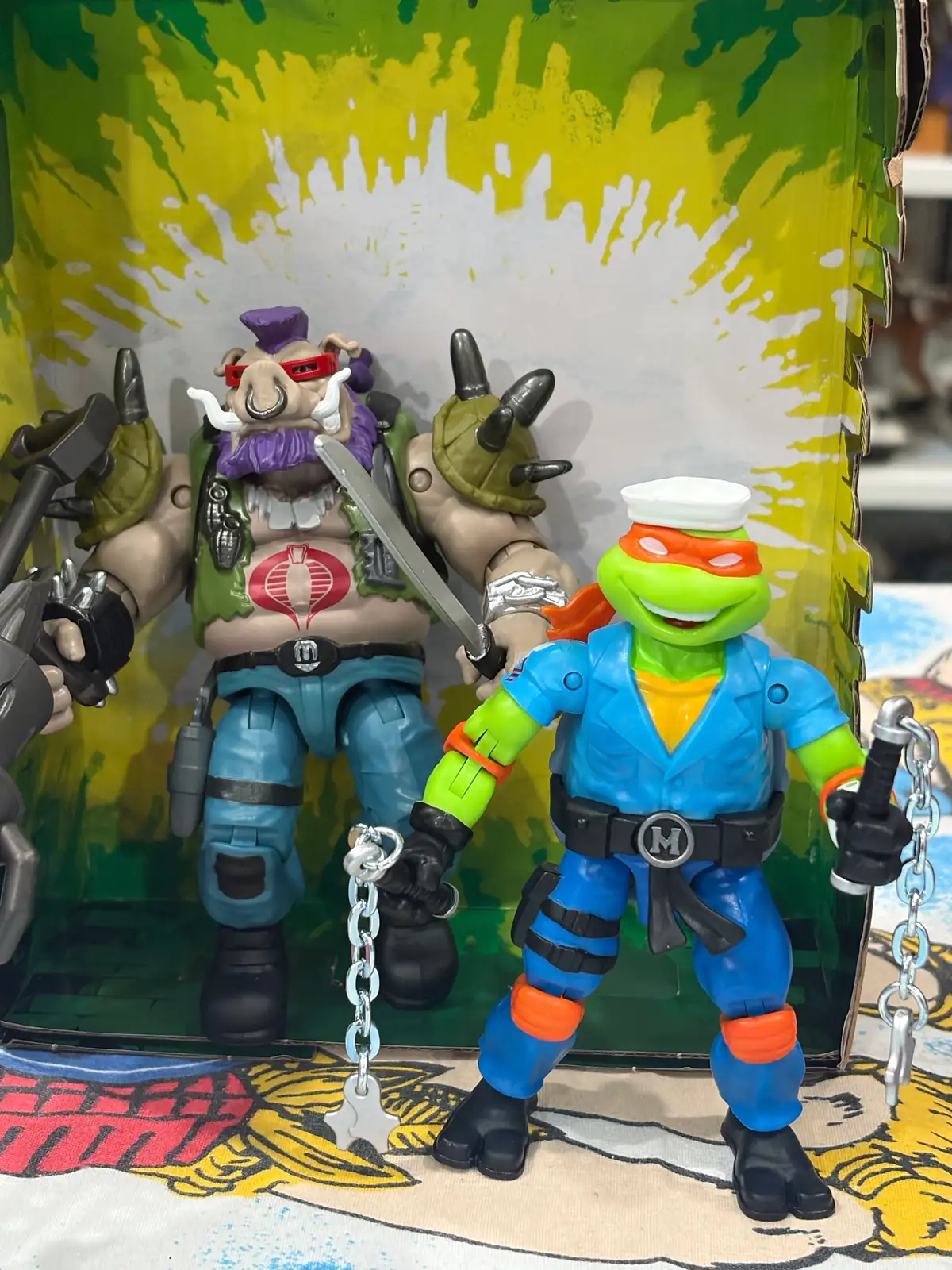 GI Joe Teenage Mutant Ninja Turtles Shipwreck Mikey IH 16