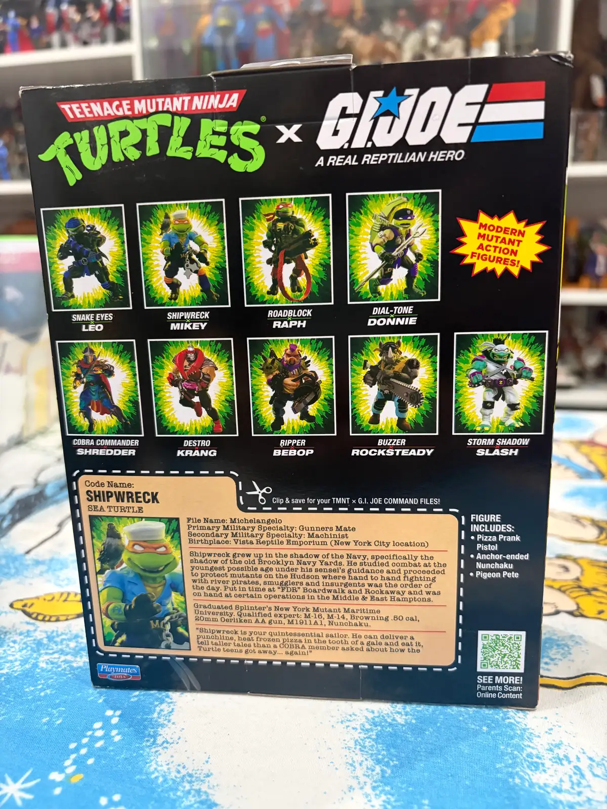 GI Joe Teenage Mutant Ninja Turtles Shipwreck Mikey IH 2