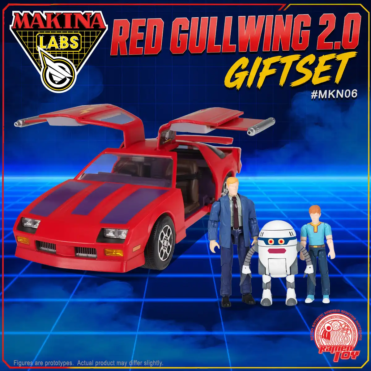 Gullwing 2 Giftset Makina Ramen Toy Preorder 1