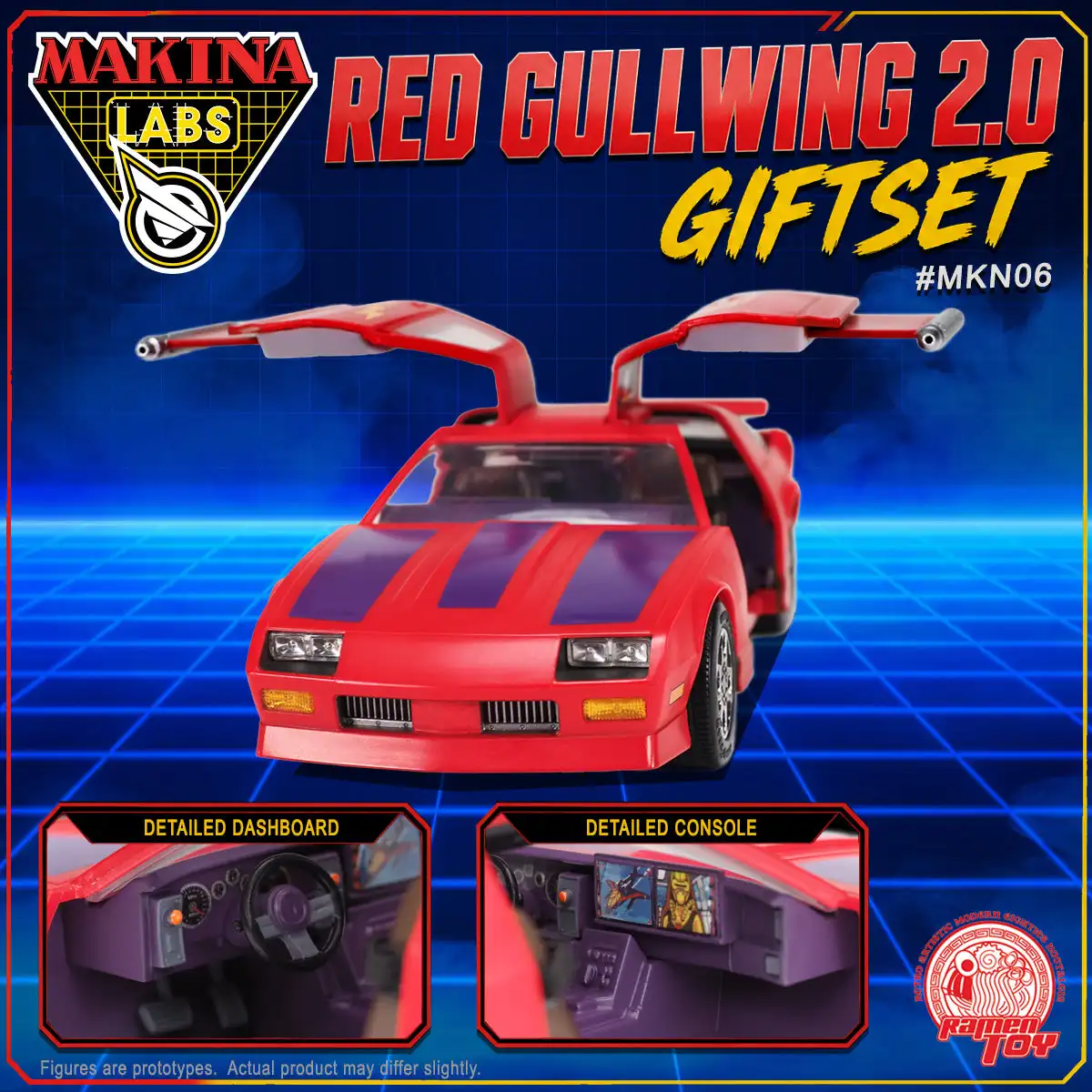 Gullwing 2 Giftset Makina Ramen Toy Preorder 3