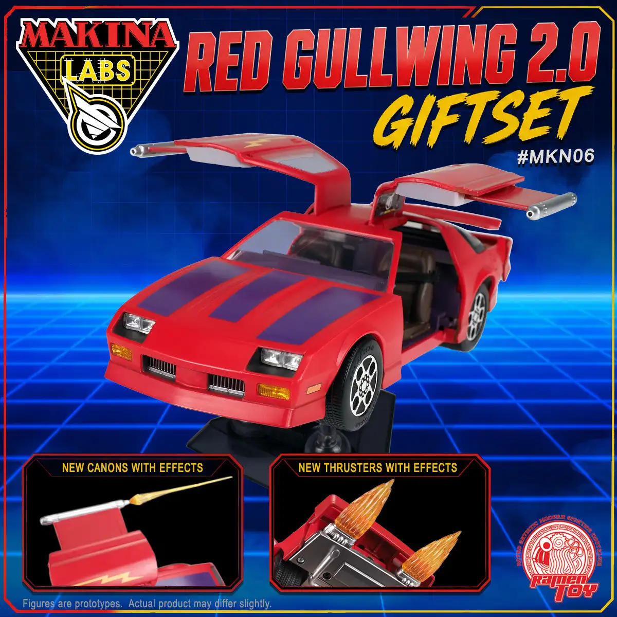 Gullwing 2 Giftset Makina Ramen Toy Preorder 4