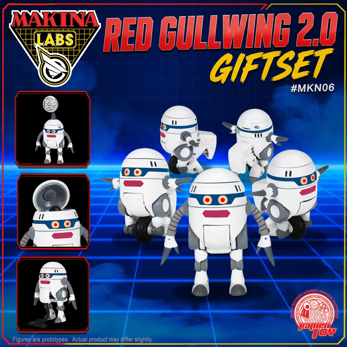 Gullwing 2 Giftset Makina Ramen Toy Preorder 5