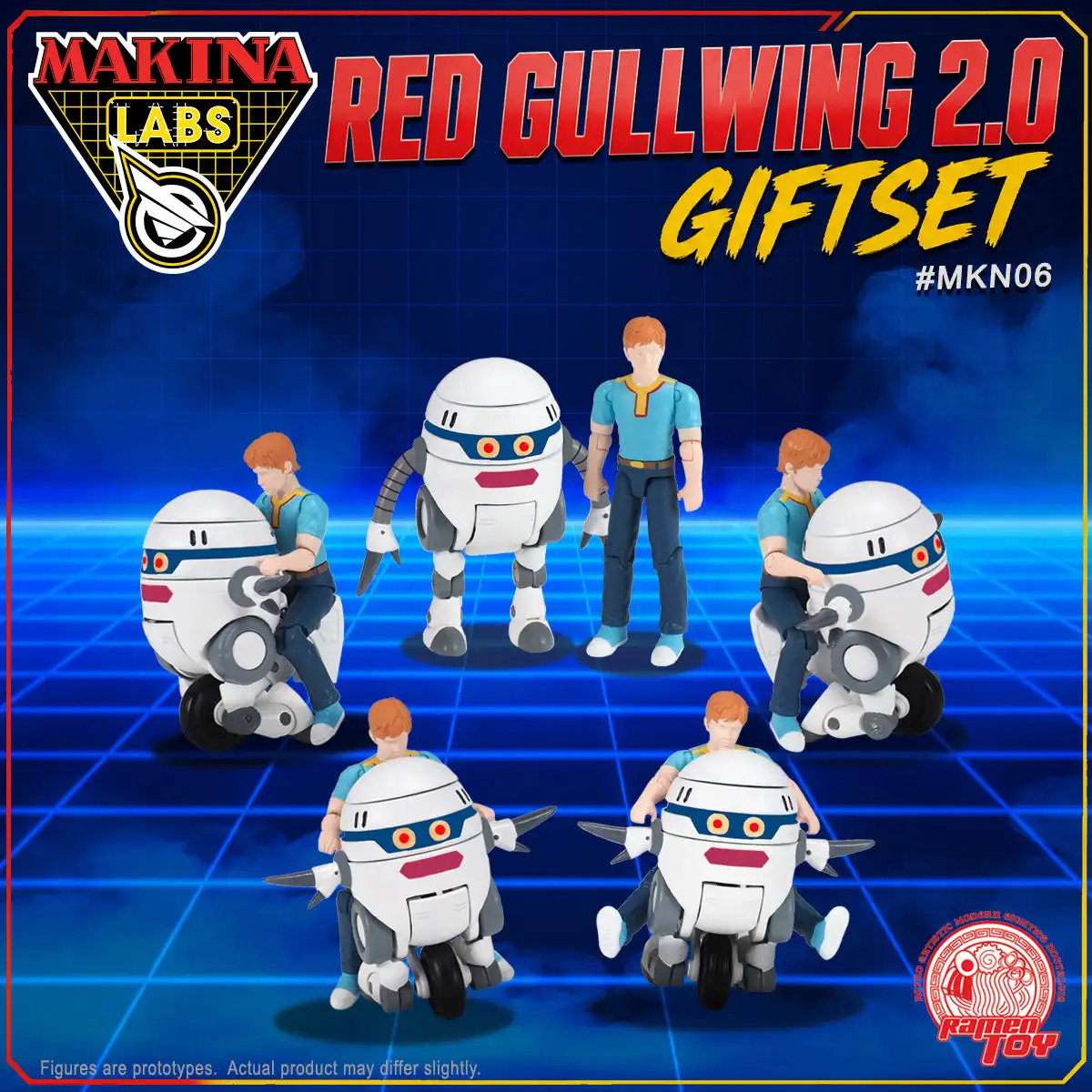 Gullwing 2 Giftset Makina Ramen Toy Preorder 6