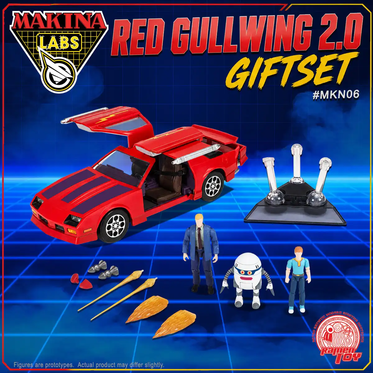 Gullwing 2 Giftset Makina Ramen Toy Preorder 7