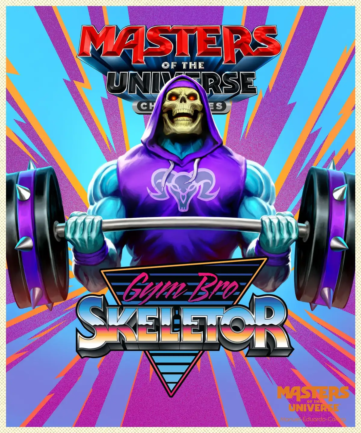 Gym Bro Skeletor MOTU Chronicles Hi Res Package Art 7
