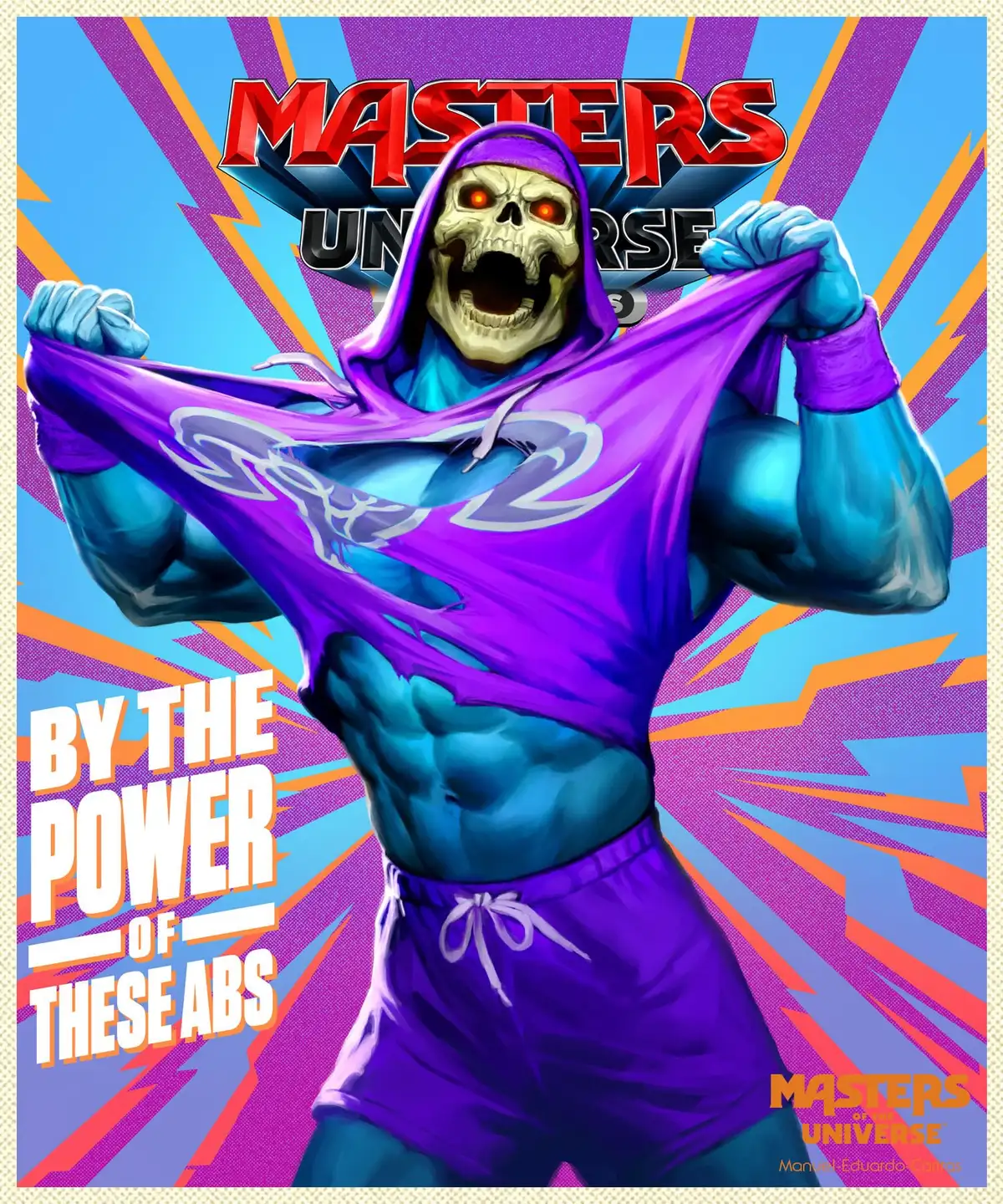 Gym Bro Skeletor MOTU Chronicles Hi Res Package Art 8