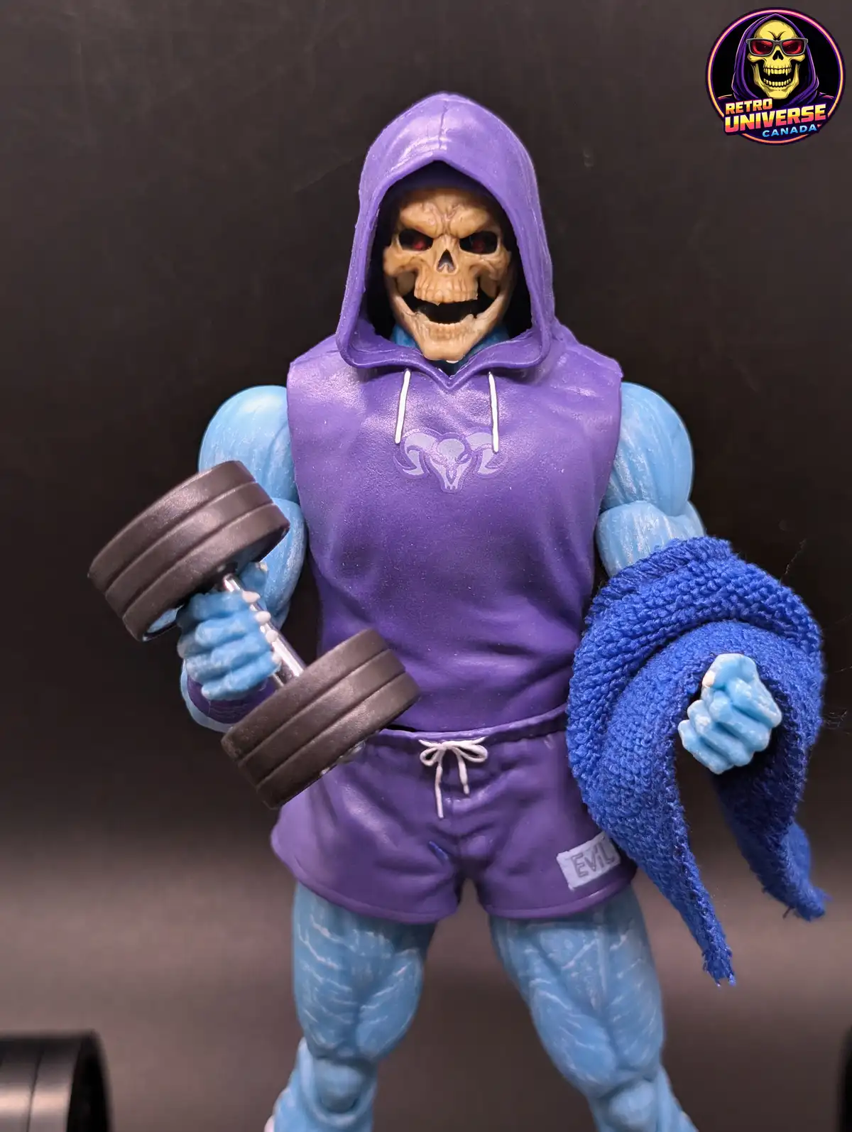 Gym Bro Skeletor MOTU Chronicles SDCC Exclusive In Hand Images 2