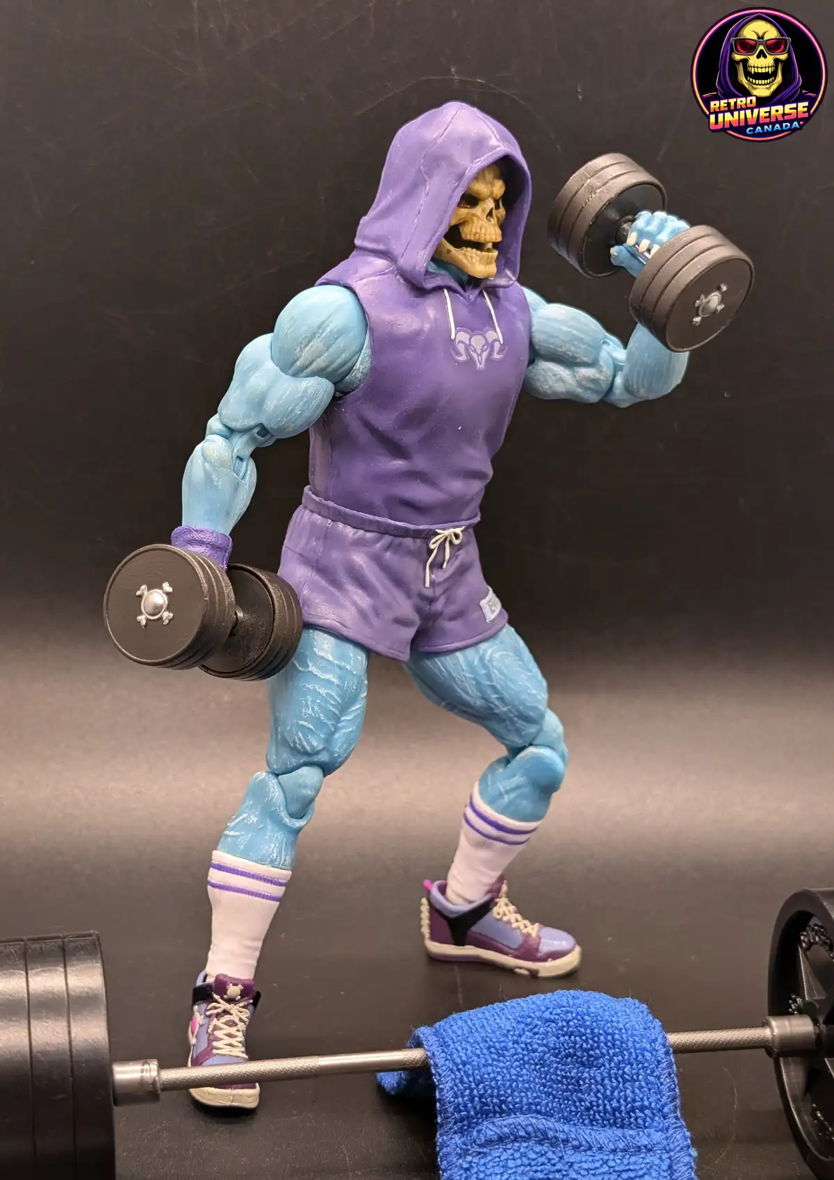 Gym Bro Skeletor MOTU Chronicles SDCC Exclusive In Hand Images 5