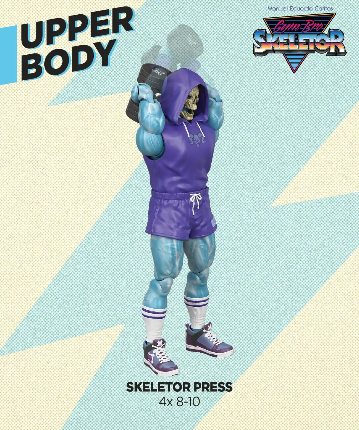 Gym Bro Skeletor workout 13