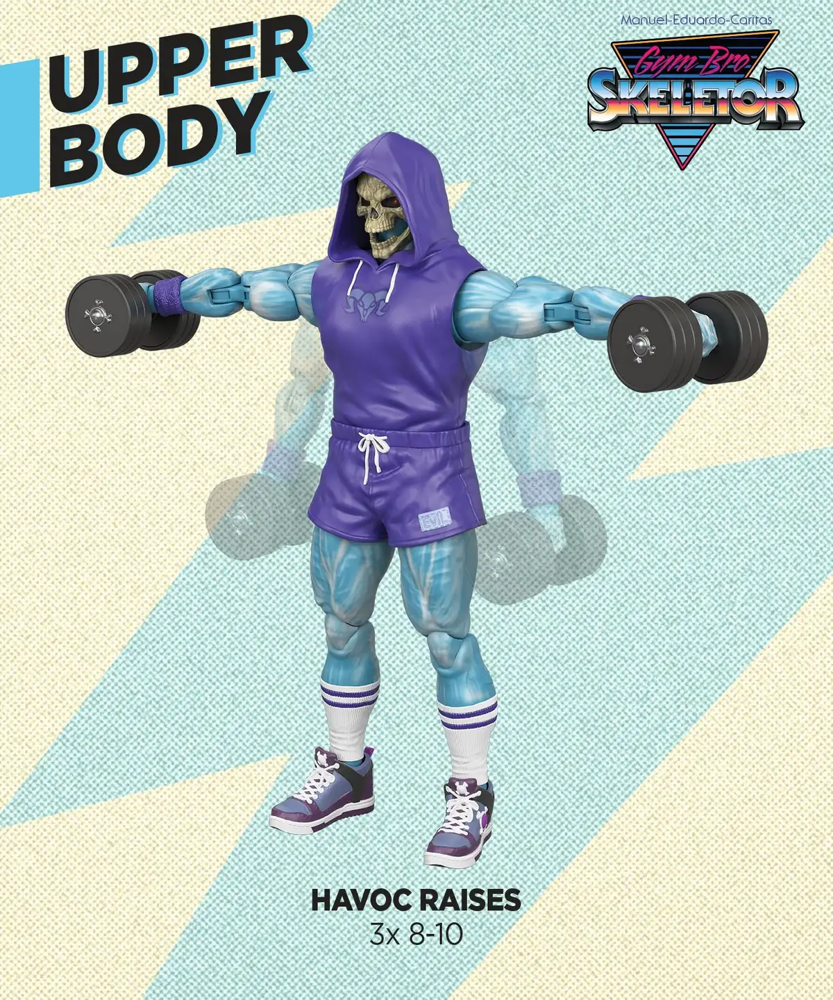 Gym Bro Skeletor workout 14