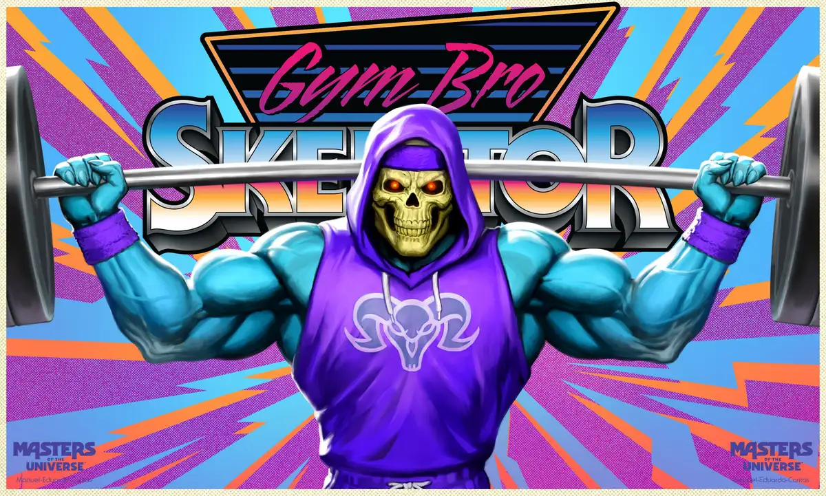 Gym Bro Skeletor workout 23