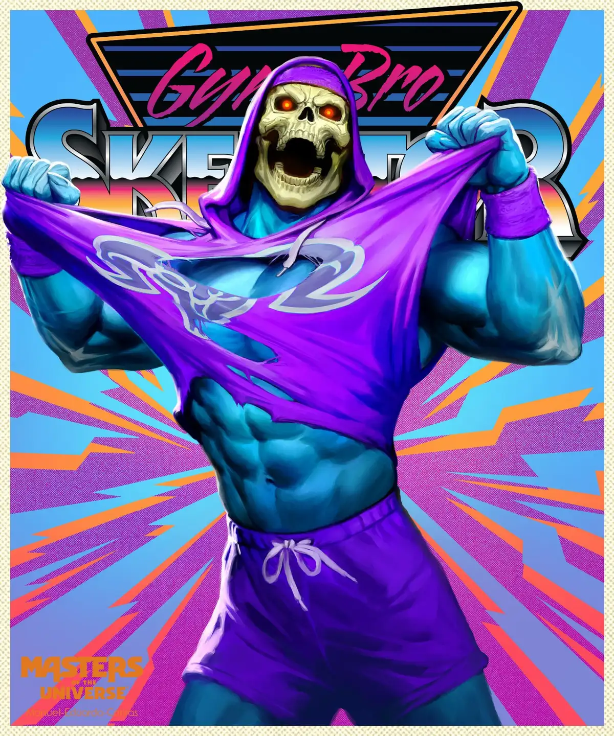 Gym Bro Skeletor workout 3