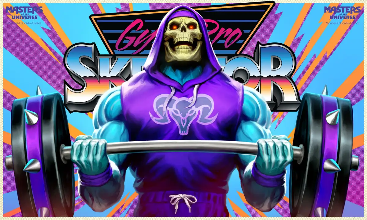 Gym Bro Skeletor workout 4