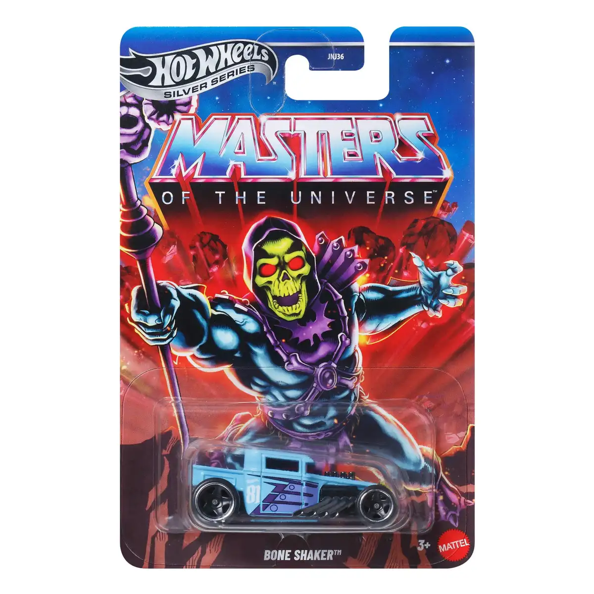 Hot Wheels Silver Series Masters of the Universe Bone Shaker 01