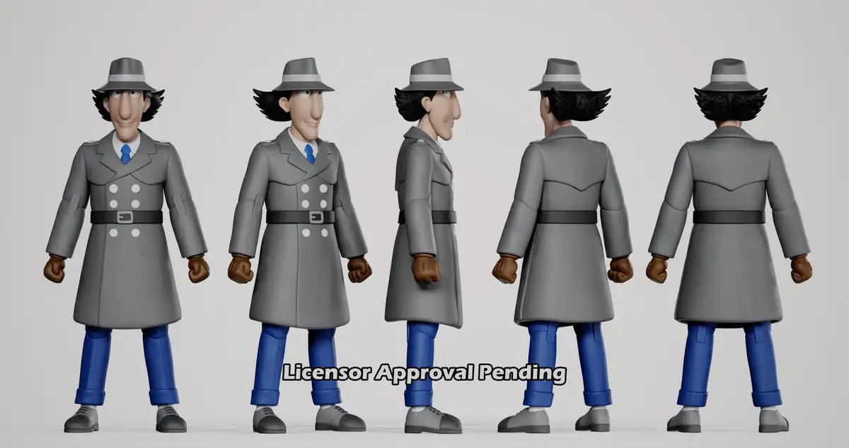 Inspector Gadget by Sneak Attack Toys Revealed 7