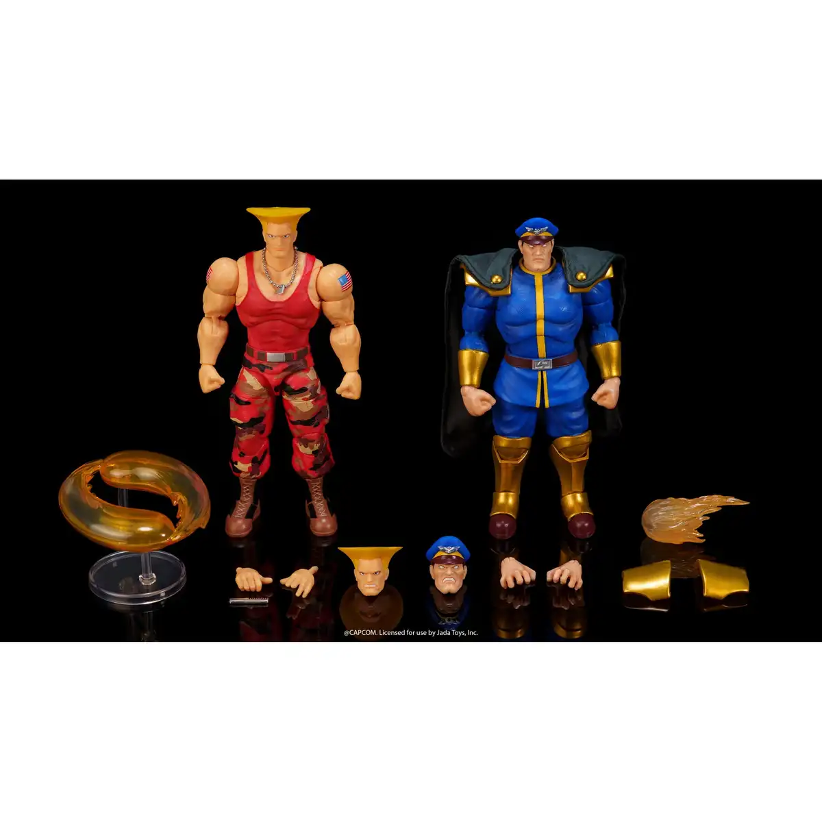 Jada Toys Street Fighter II Guile vs M. Bison 2 Pack Action Figure 06