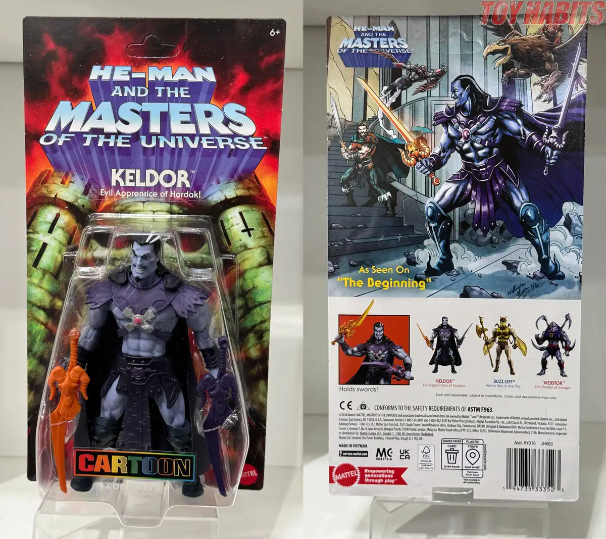 Keldor MOTU Origins 200x Cartoon Collection Review 1