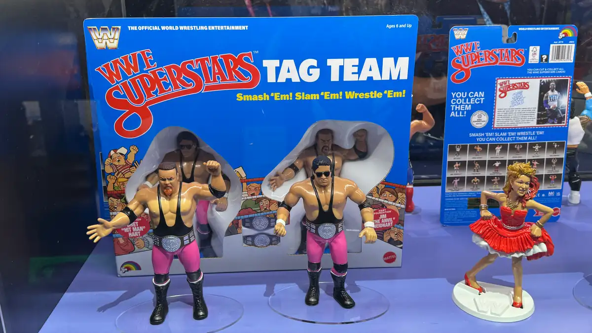 LJN WWE Superstars SDCC 2026 Booth Images and Reveals 10