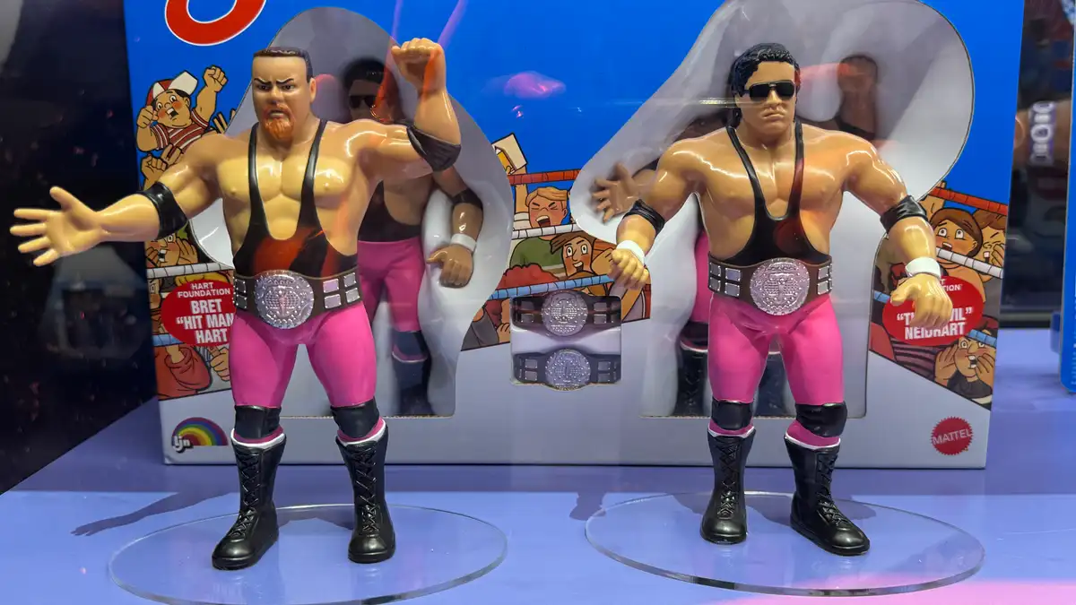 LJN WWE Superstars SDCC 2026 Booth Images and Reveals 11