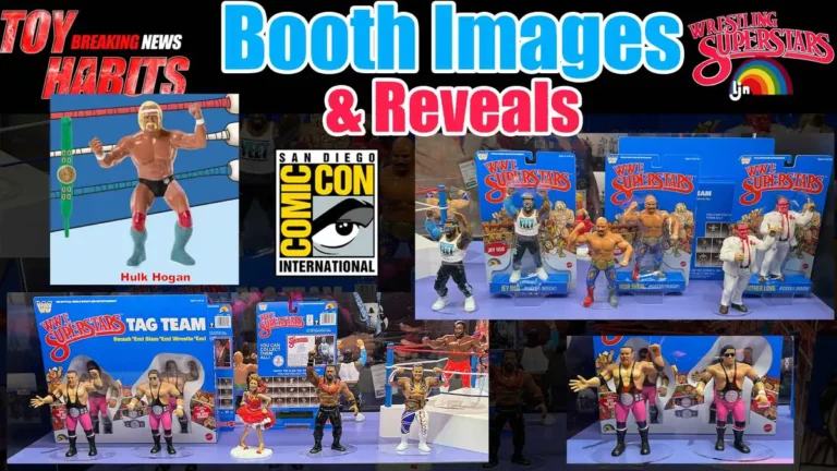 LJN WWE Superstars SDCC 2026 Booth Images and Reveals