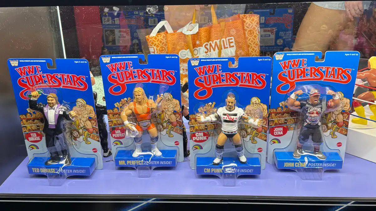 LJN WWE Superstars SDCC 2026 Booth Images and Reveals 8