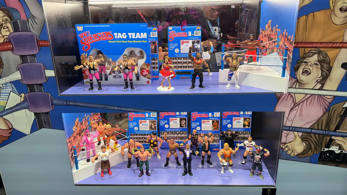 LJN WWE Superstars SDCC 2026 Booth Images and Reveals 9
