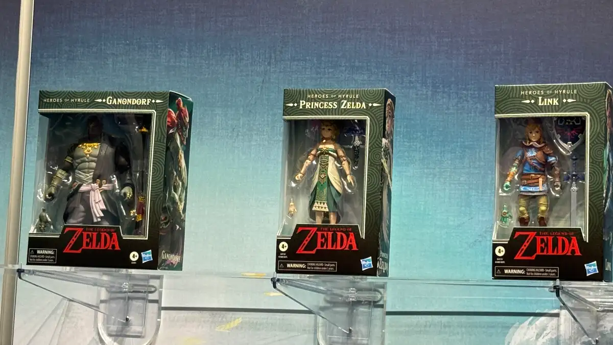 Legend of Zelda Hasbro SDCC 2026 Booth Reveals 7