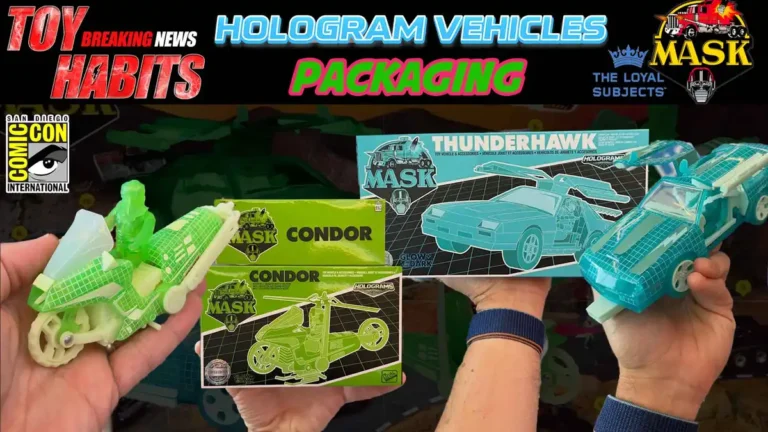 MASK Hologram Thunderhawk and Condor SDCC 2026 Exclusive Packaging
