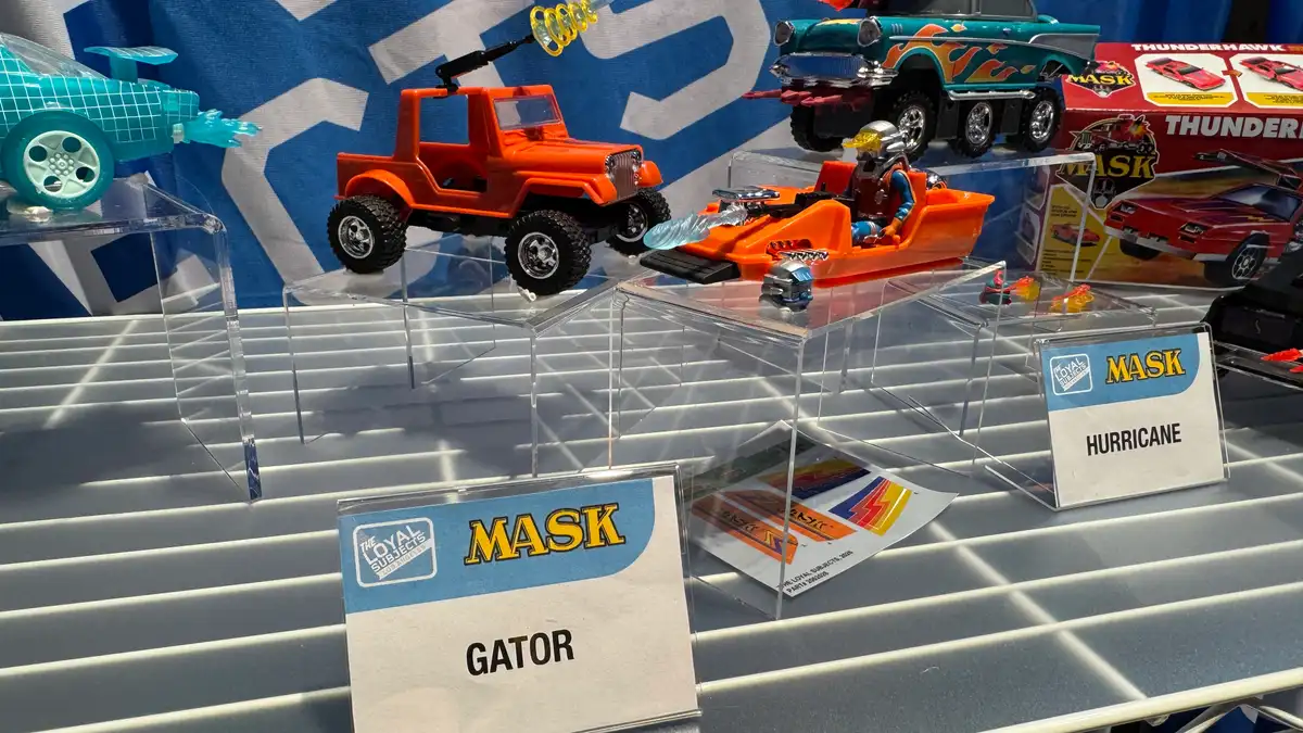 MASK Loyal Subjects Wave 2 + Hologram Vehicles SDCC 2026 Booth Images 9