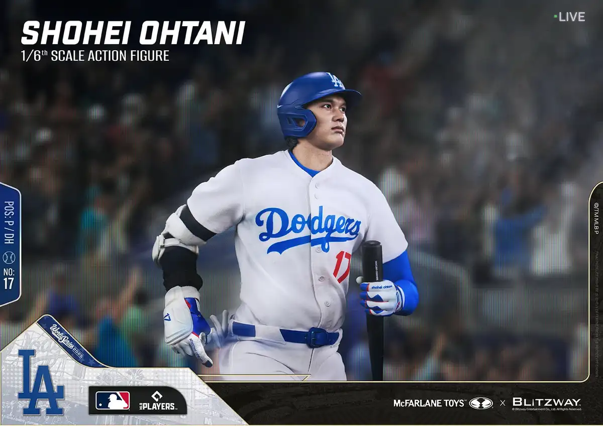 MLB SportsPicks Shohei Ohtani (Deluxe Ver.) 1 6 Scale Action Figure 04