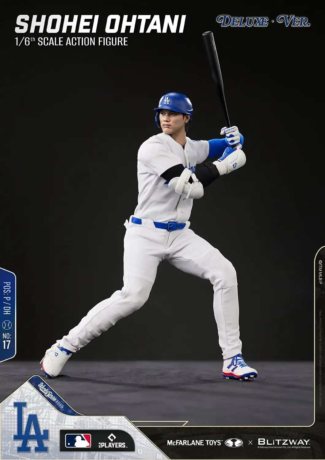 MLB SportsPicks Shohei Ohtani (Deluxe Ver.) 1 6 Scale Action Figure 05