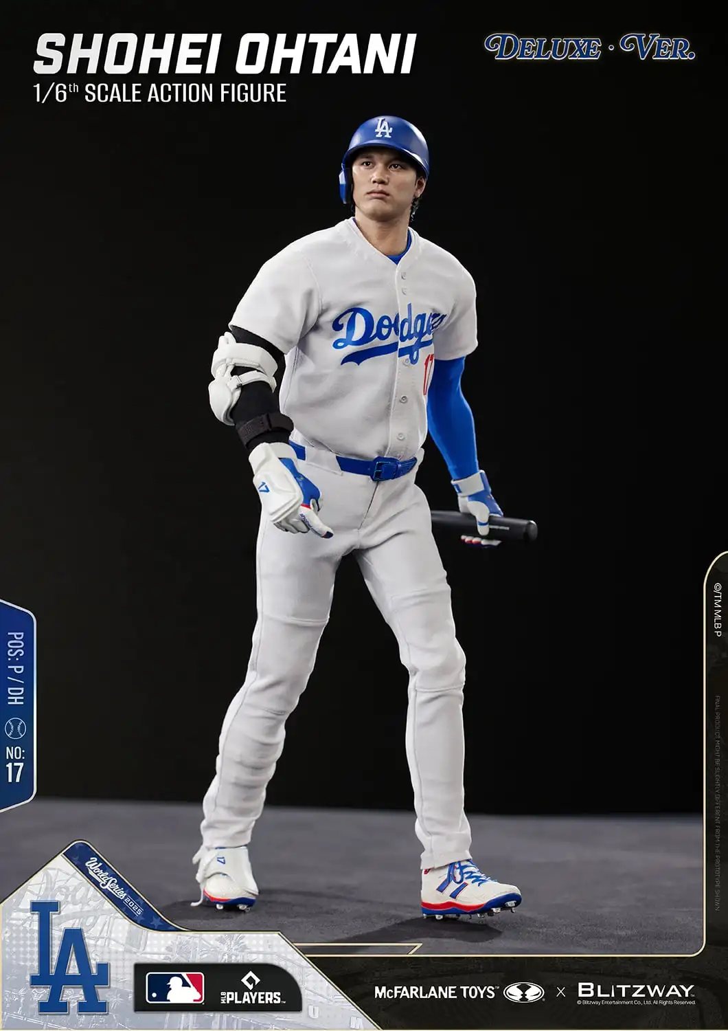 MLB SportsPicks Shohei Ohtani (Deluxe Ver.) 1 6 Scale Action Figure 06