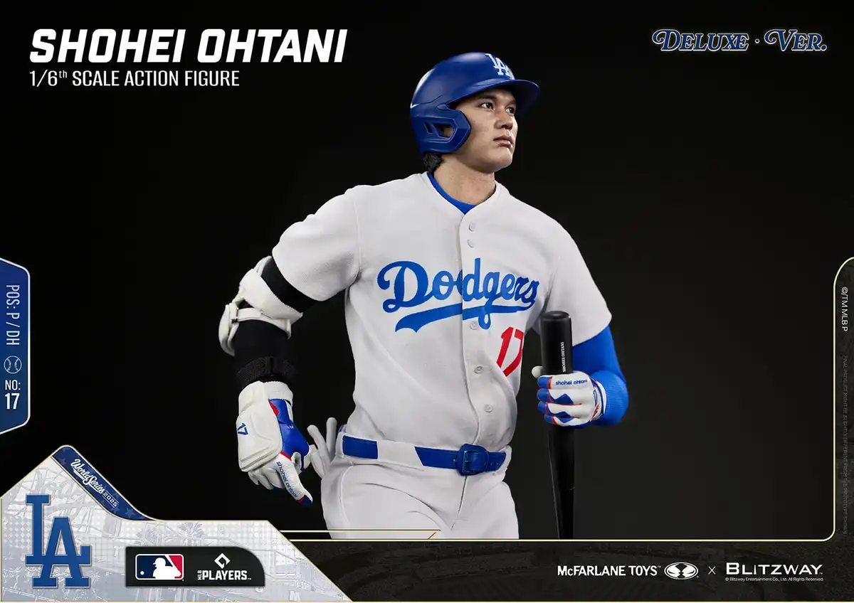 MLB SportsPicks Shohei Ohtani (Deluxe Ver.) 1 6 Scale Action Figure 22