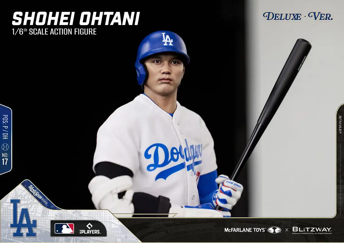 MLB SportsPicks Shohei Ohtani (Deluxe Ver.) 1 6 Scale Action Figure 23