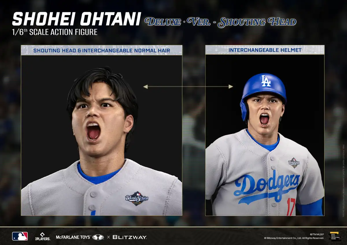MLB SportsPicks Shohei Ohtani (Deluxe Ver.) 1 6 Scale Action Figure 33