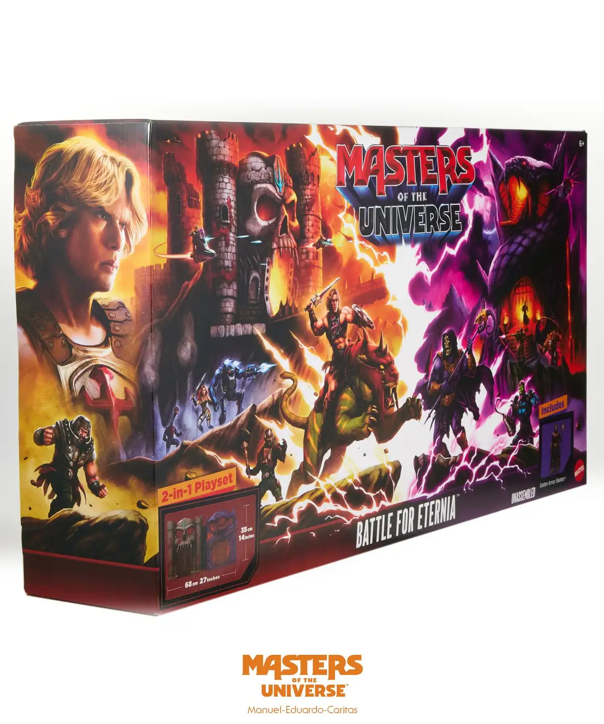 MOTU Core Battle For Eternia Playset Hi Res Package 1