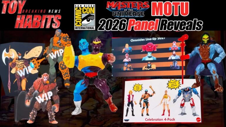 MOTU Masters of the Universe SDCC 2026 Panel Reveals and Info