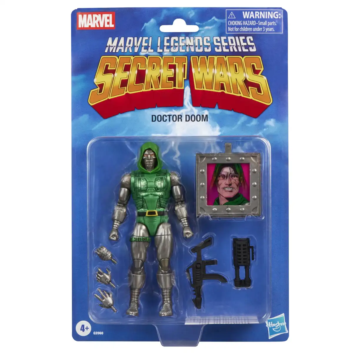 Marvel Legends Series Secret Wars Doctor Doom, Retro Fantastic Four Comics Collectible Action Figure (6 ) 02