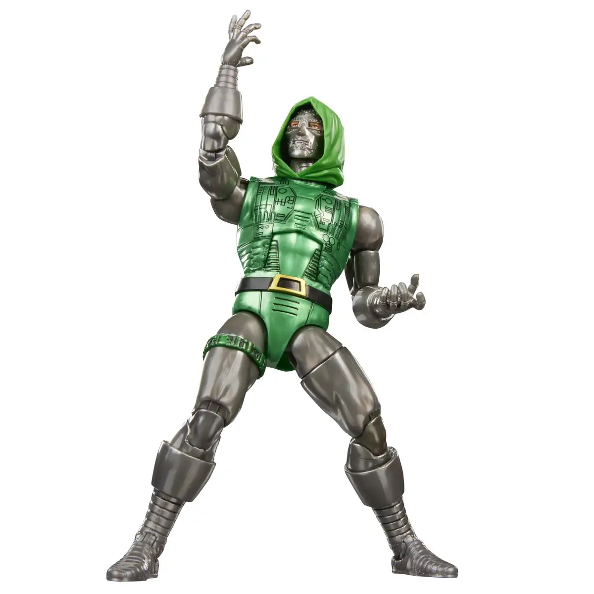Marvel Legends Series Secret Wars Doctor Doom, Retro Fantastic Four Comics Collectible Action Figure (6 ) 10