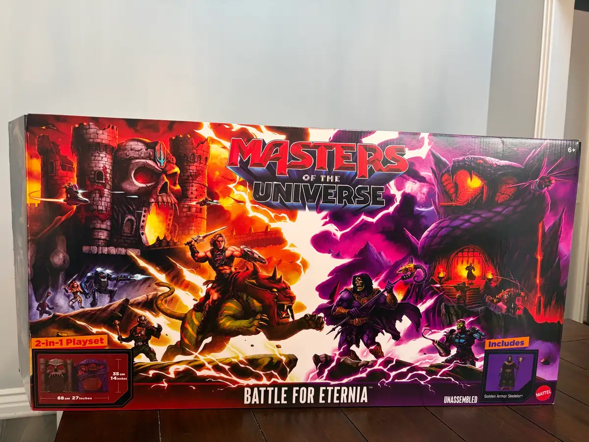 Masters of the Universe Battle For Eternia 2 in 1 Core Playset IH 2
